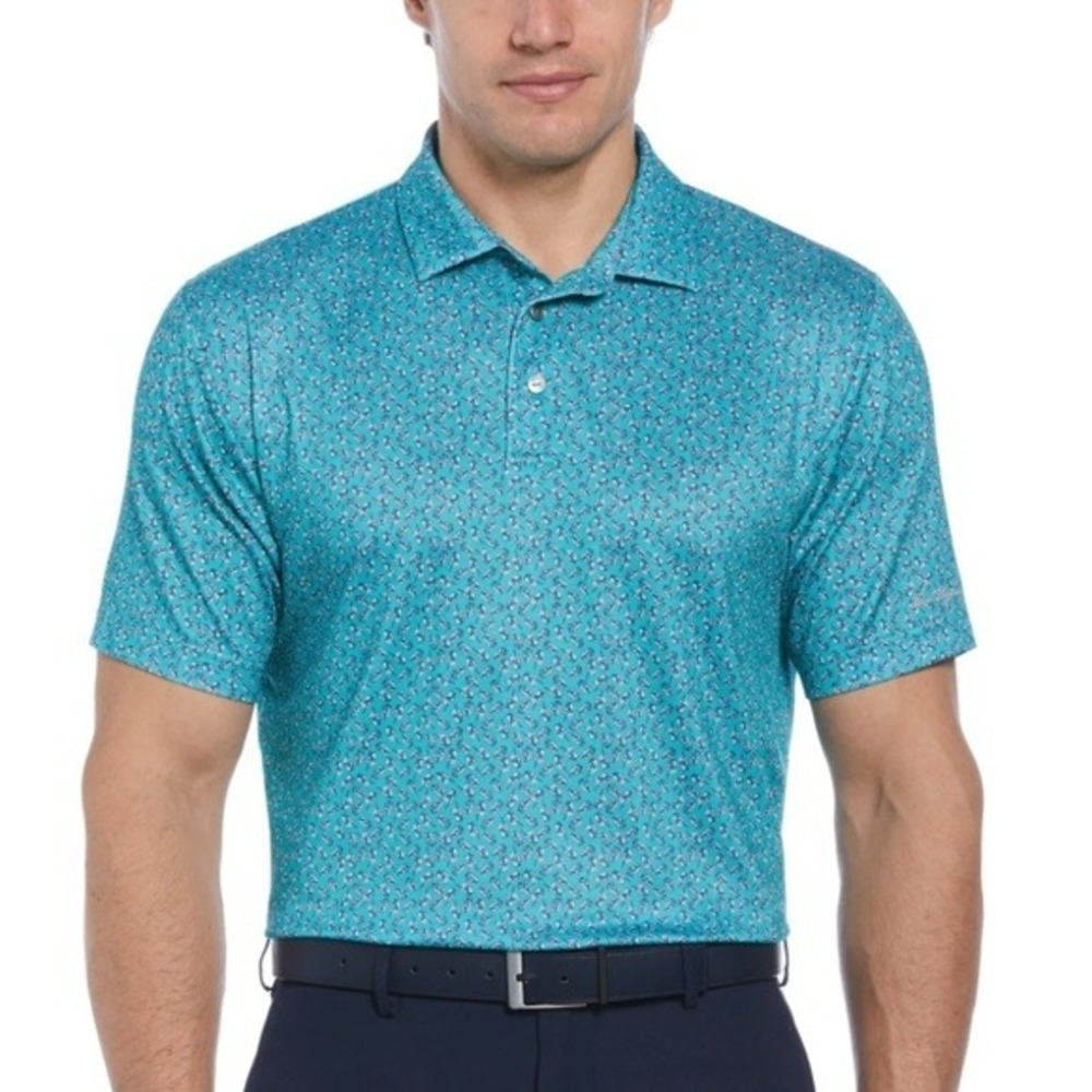 Ben Hogan Performance Golf Polo Cocktail Martini UPF Stretch Shirt - Size‎ 3XL